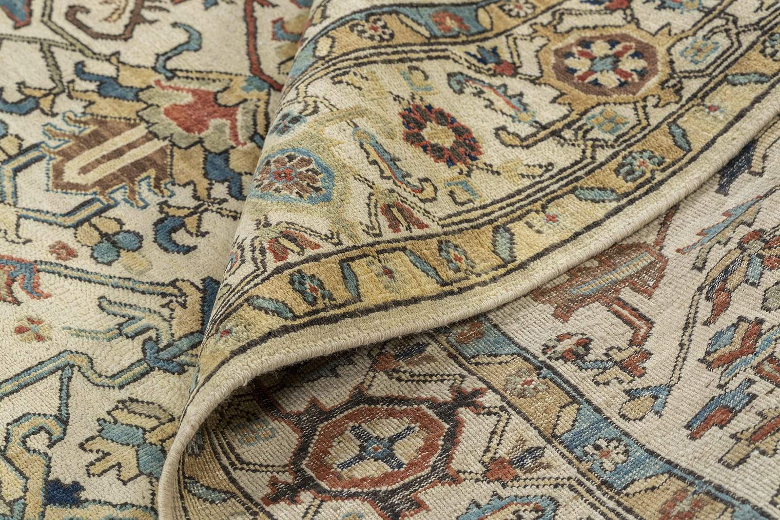 JT03-1D CLASSIC HERIZ IVORY SAMPLE Product Tufenkian Artisan Carpets 