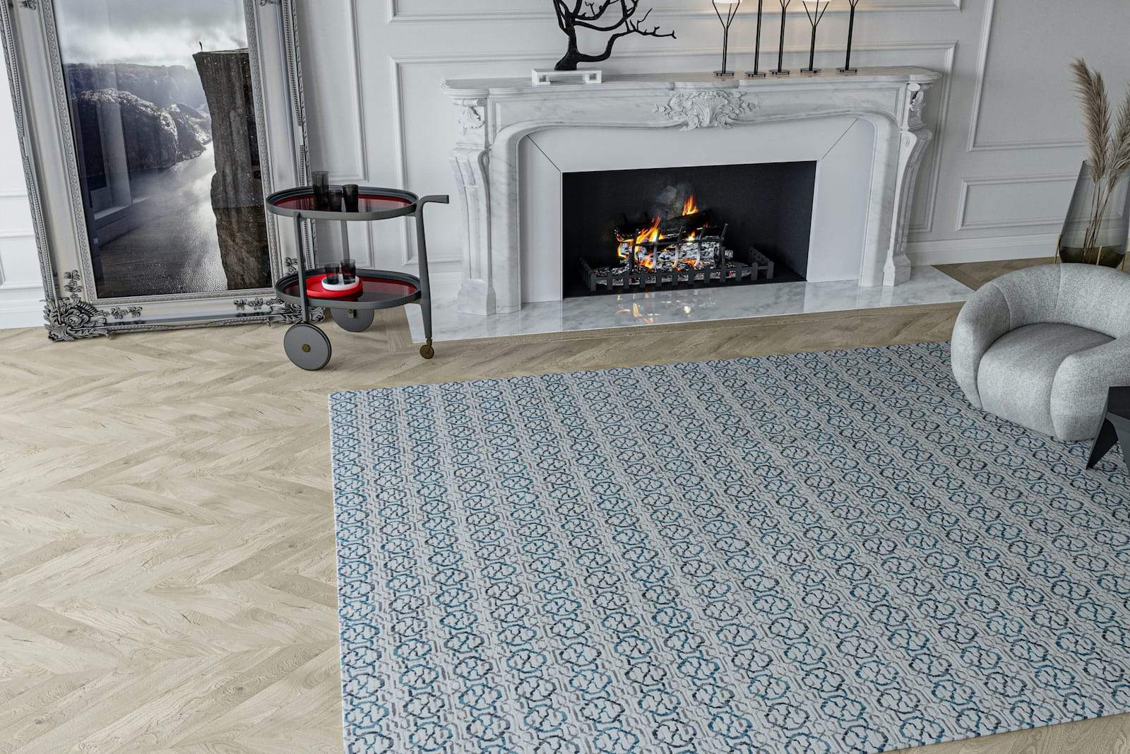 Lifestyle of Links White Blue room-imageLifestyle room-image