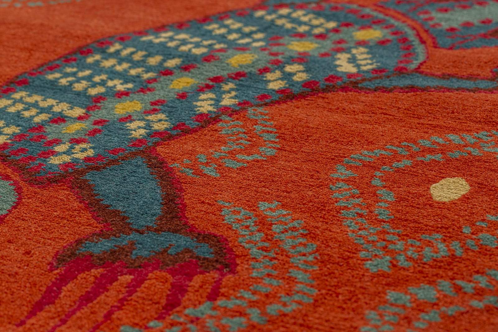 detail of Platypus Orange