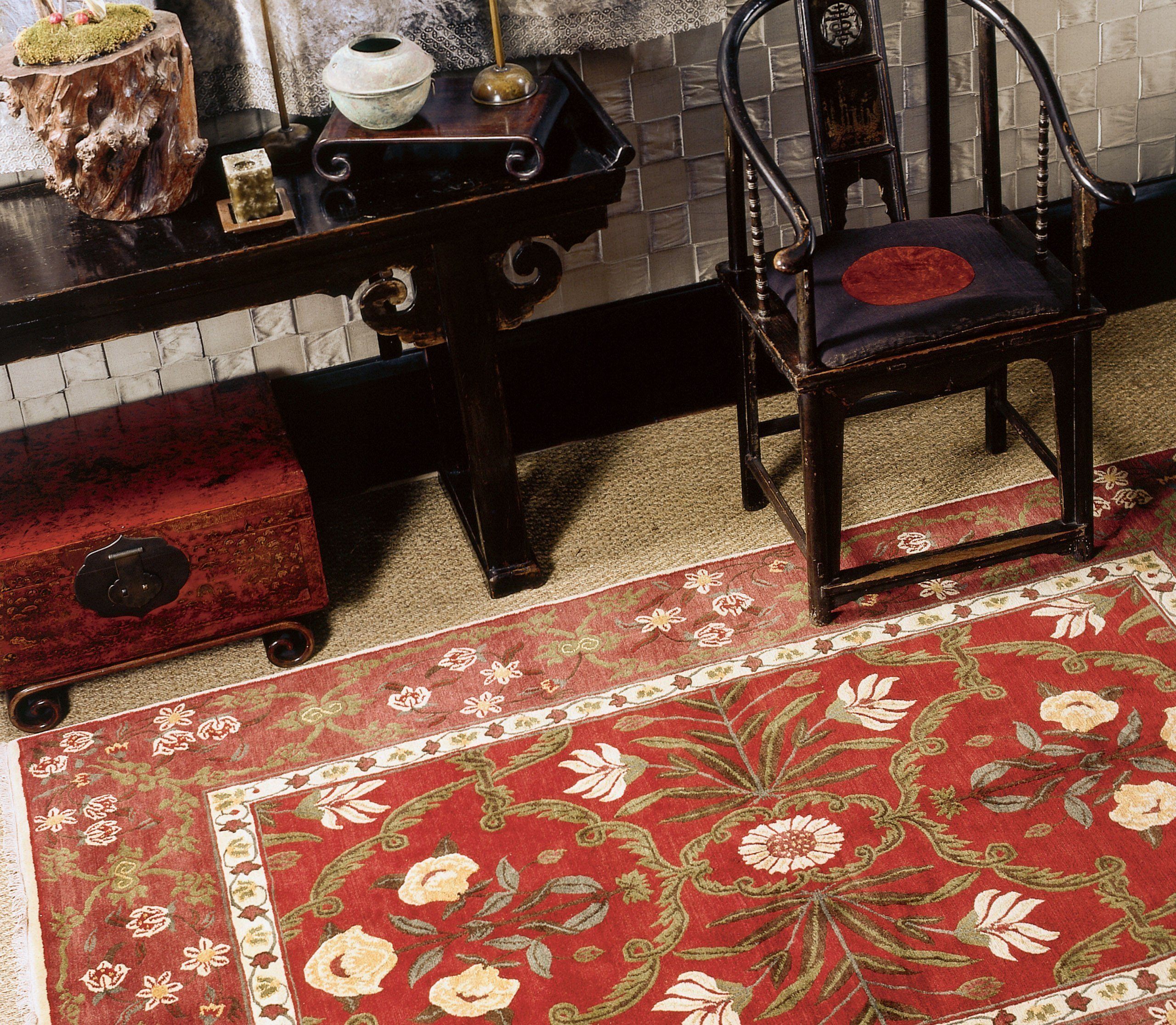 SHAHJAHAN RUBY Product Tufenkian Artisan Carpets Lifestyle room-image