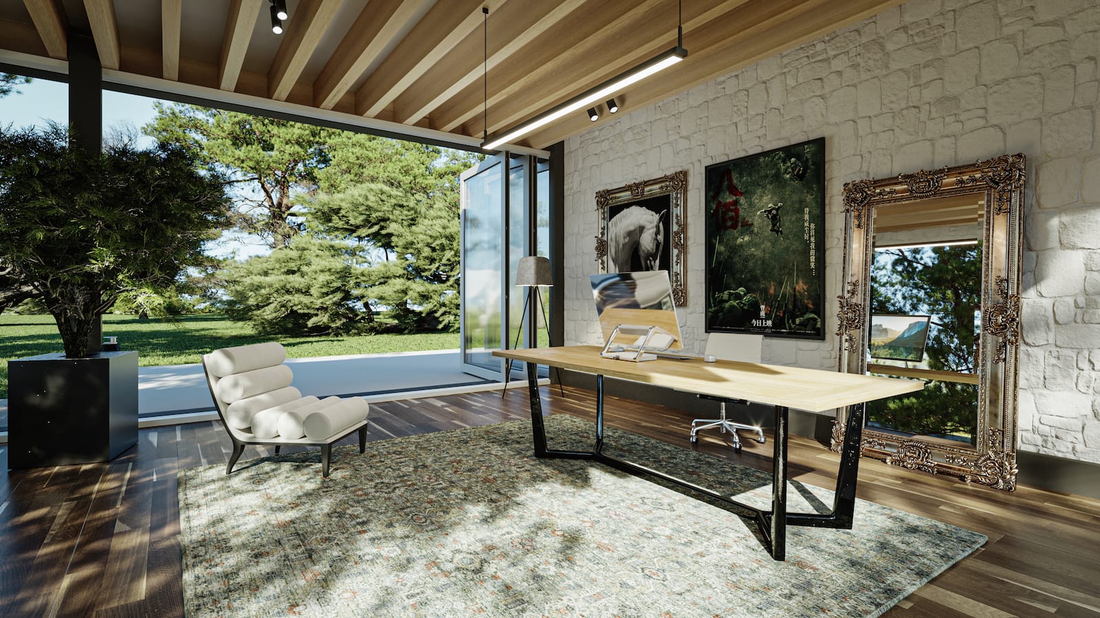 Shanti Sea Green Installation room-image