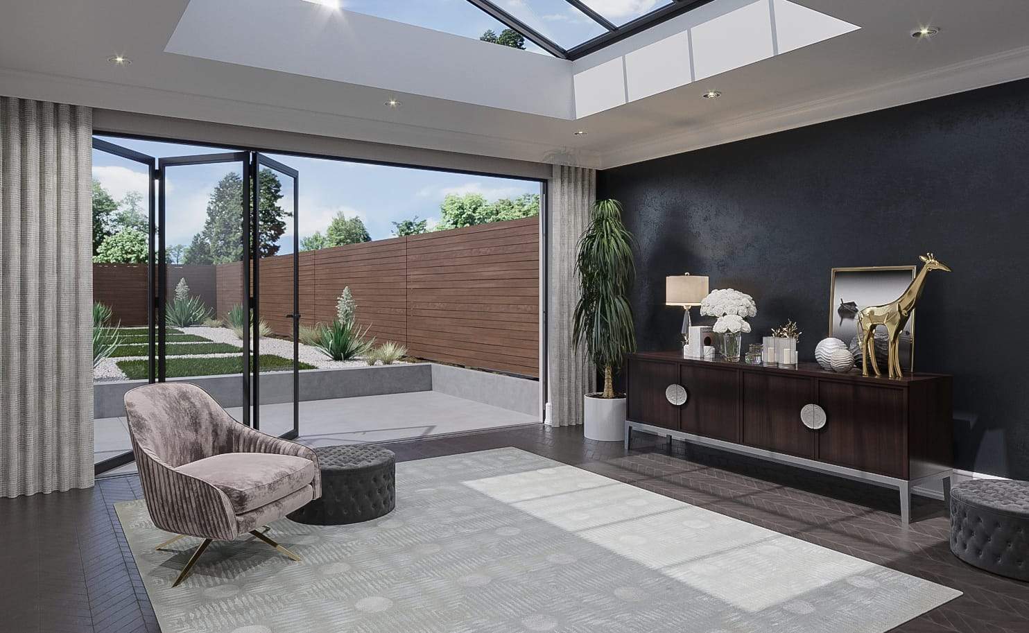 TOWN SQUARE ICE Product Tufenkian Artisan Carpets Lifestyle room-image