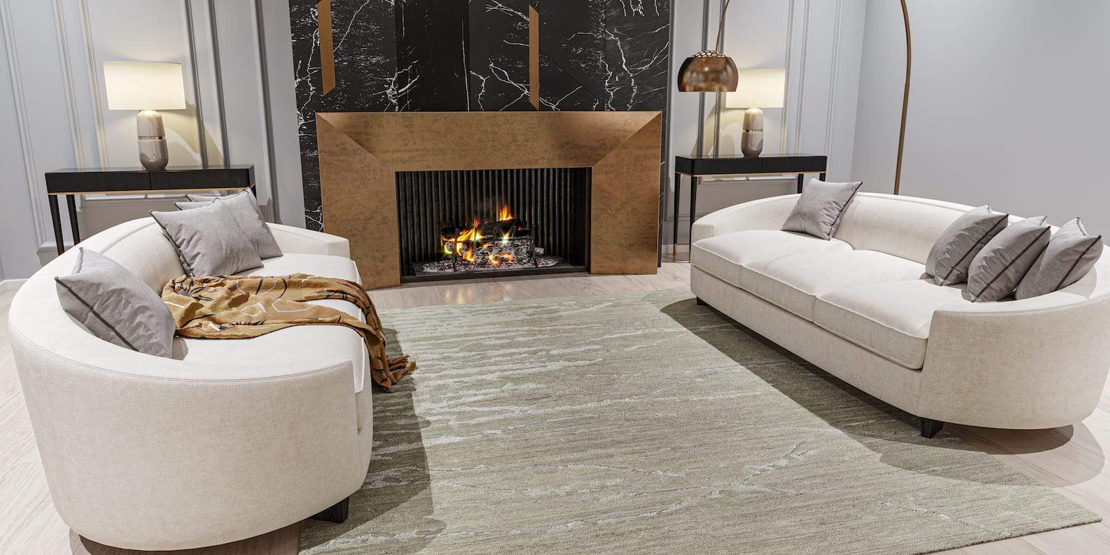 VEN STONE Product Tufenkian Artisan Carpets Lifestyle room-image