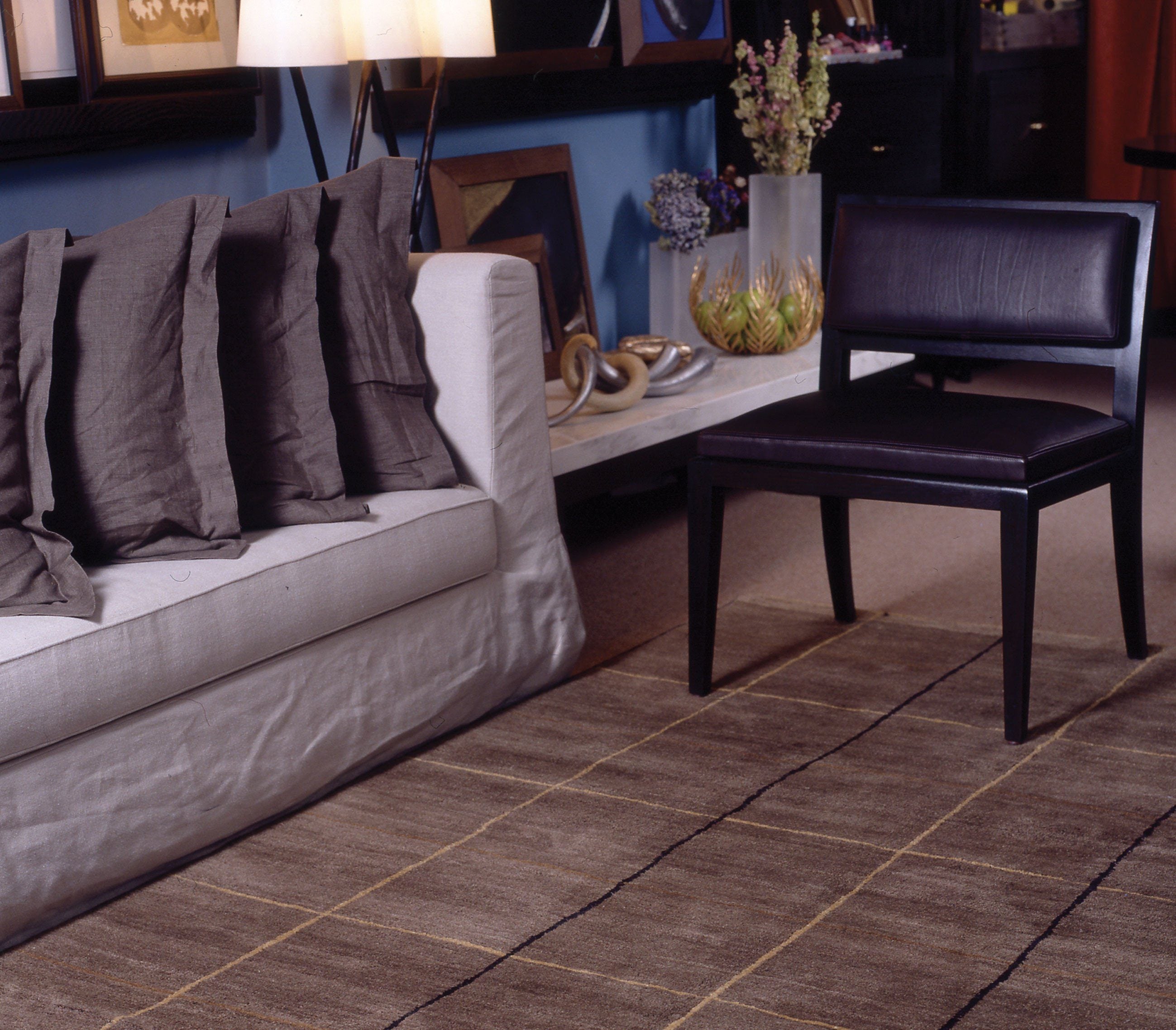 WINDOWPANE PLAID FLANNEL Product Tufenkian Artisan Carpets Lifestyle room-image