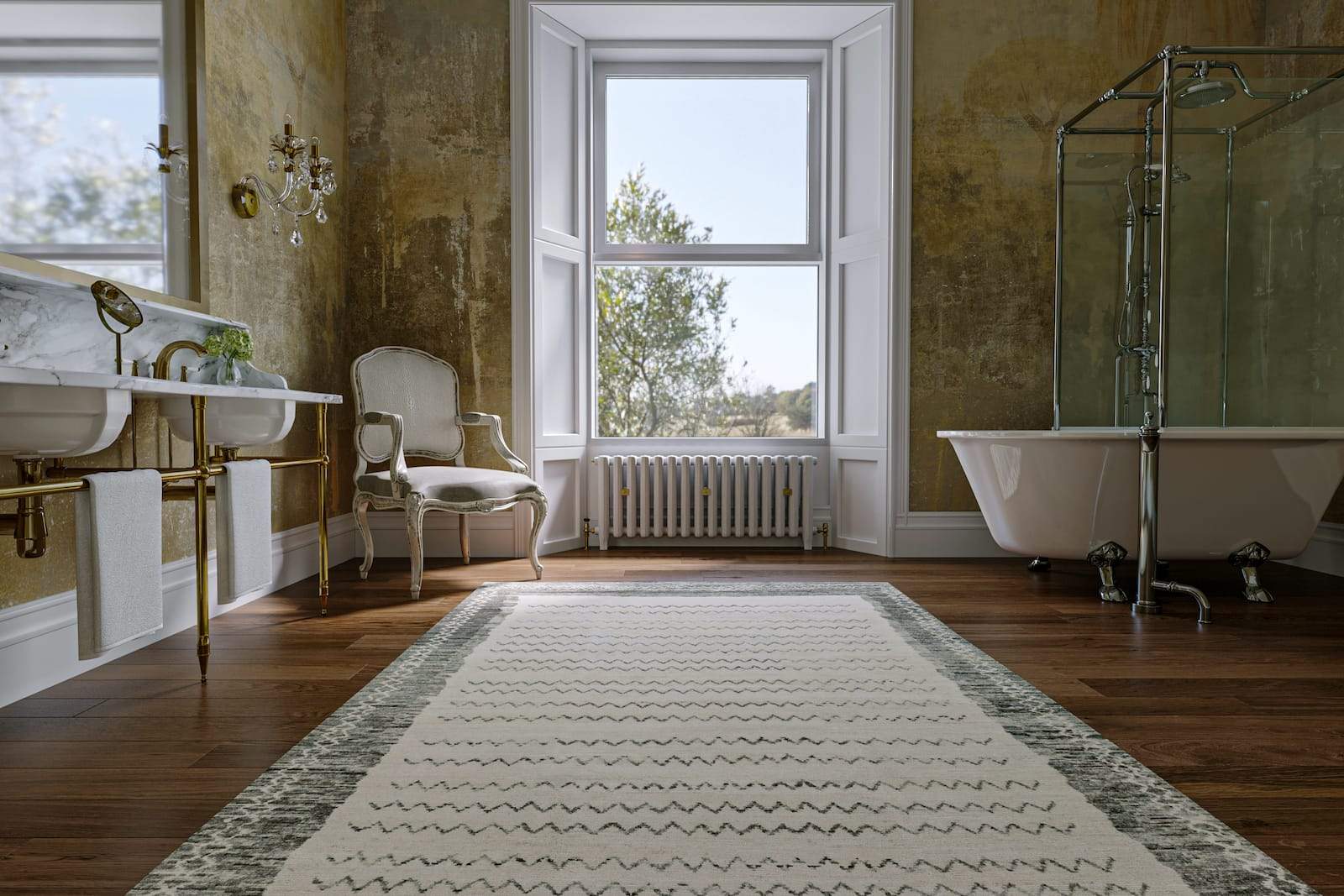 ZIBA PORCELAIN Product Tufenkian Artisan Carpets Lifestyle room-image